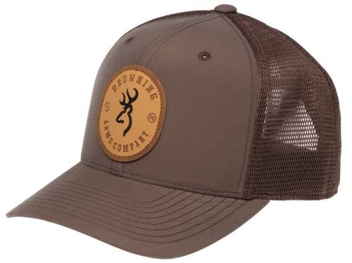 Browning CAP SELMAN LEATHER CIRCLE PATCH - Browning