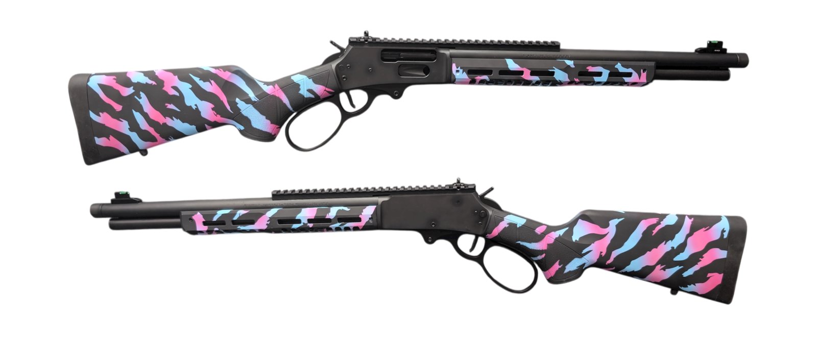 SMITH & WESSON 1854 STEALTH HUNTER MIAMI TIGER STRIPE 30/30 WIN 16.5" 5+1RD - Smith & Wesson