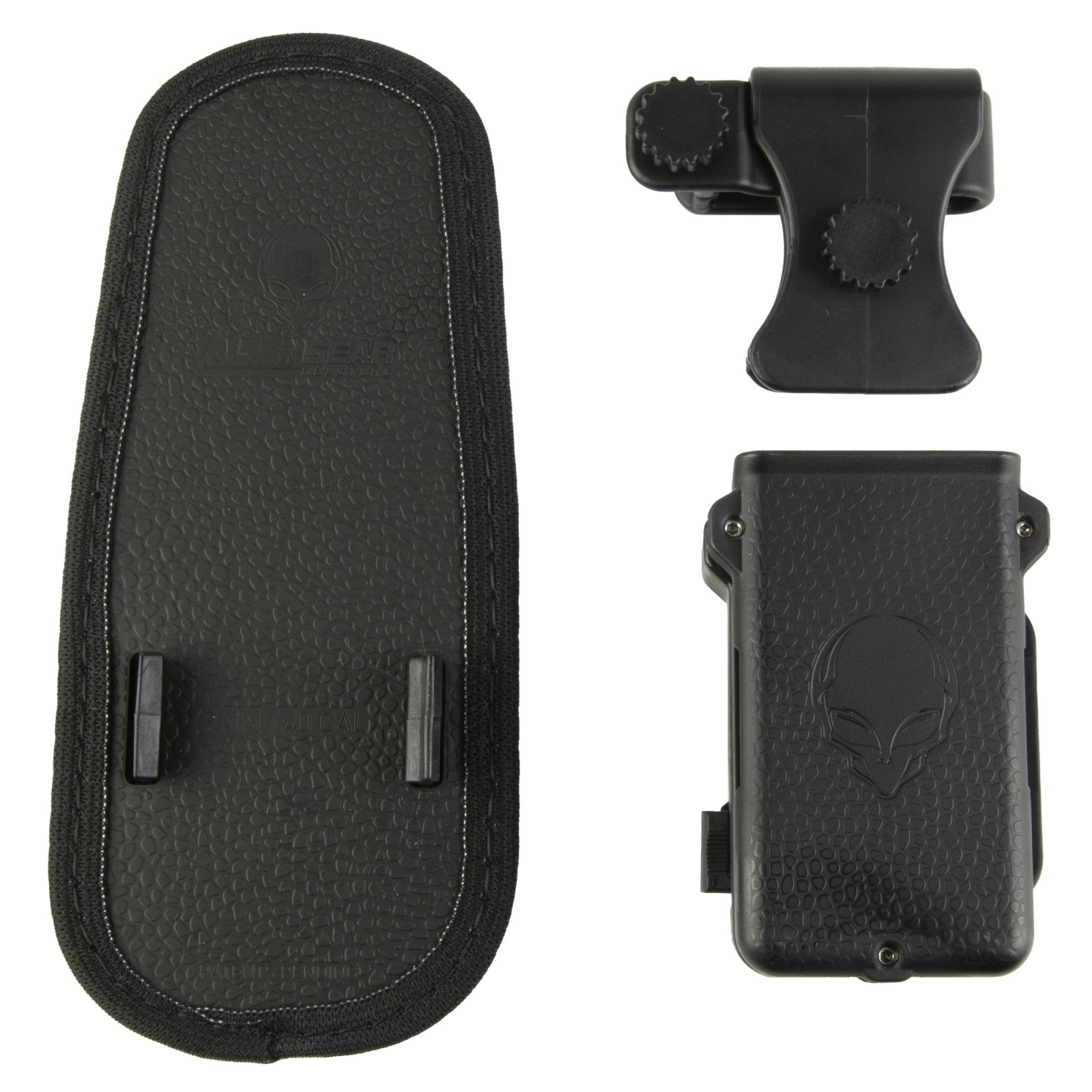 Alien Gear CMCS-4-D Single Mag Carrier Black 9MM/40 Cal Double Stack