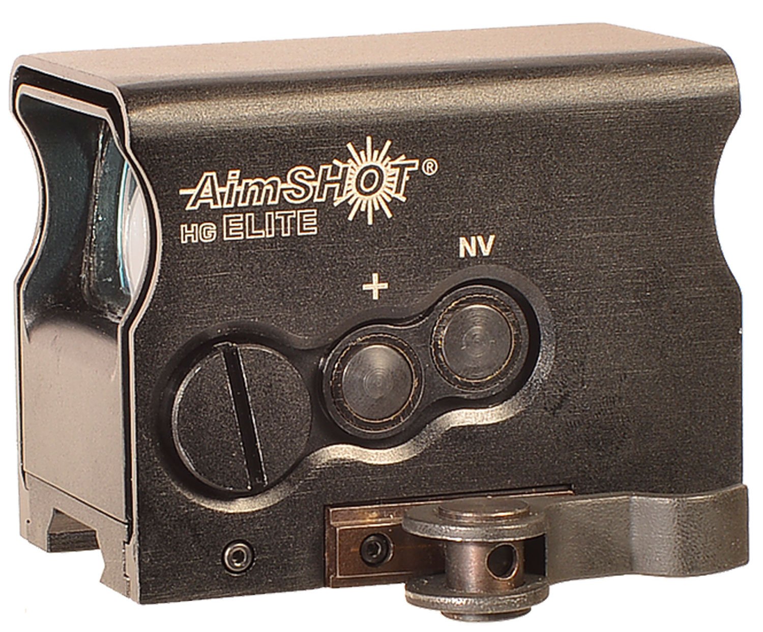AimShot HGELITEBGREE HG Elite Black Anodized 1 x 34 mm Green Crosshair ...