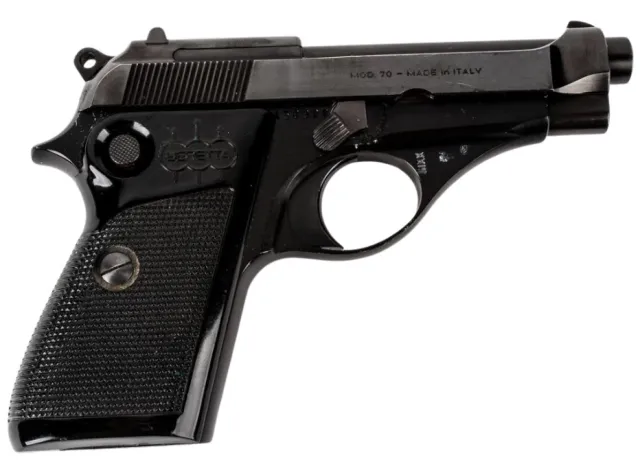 BERETTA SURPLUS M70 32ACP PISTOL 3.5" BLACK/BLUED 1-8RD MAG C&R ELIGIBLE - BERETTA - 32 ACP