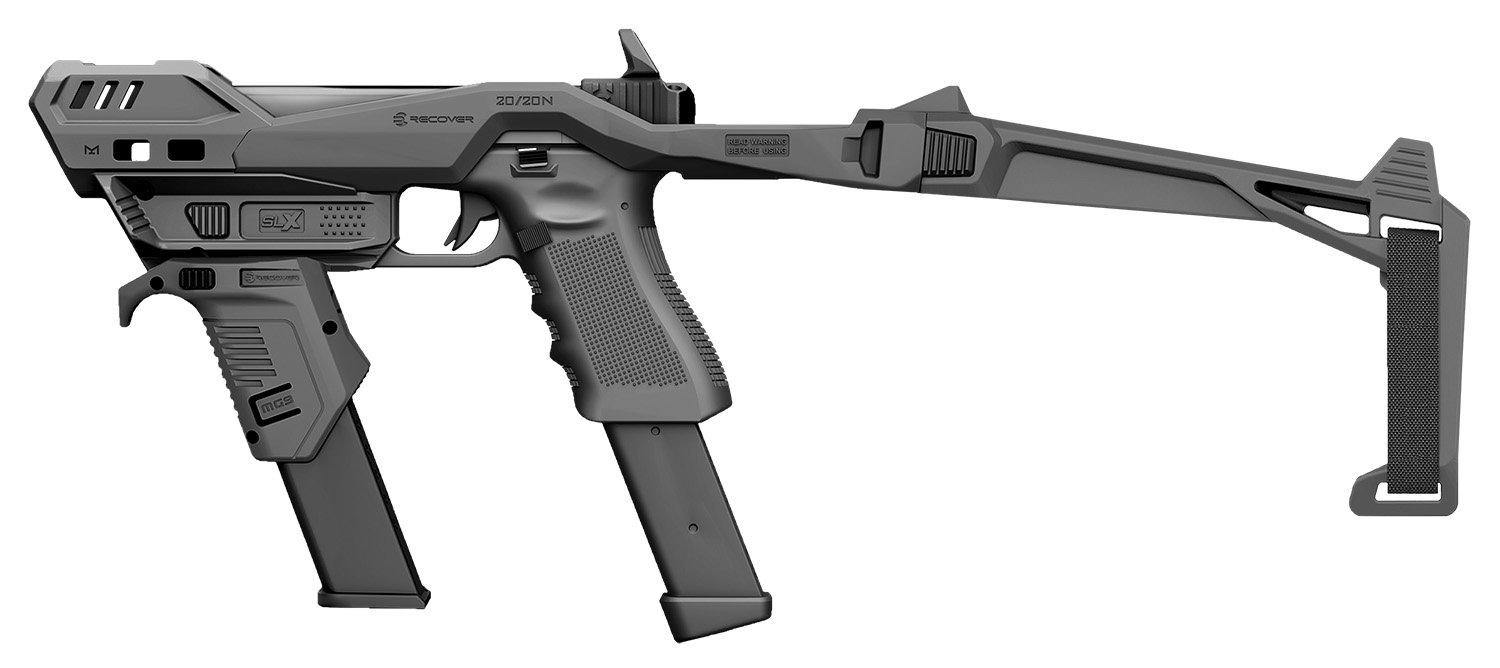 Buy Recover Tactical 2020NSLX01 Black Brace Tactical MG9 online