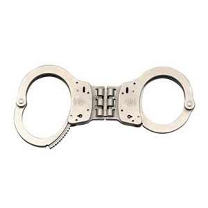 Smith & Wesson 350096 300 Hinged Nickel Steel Handcuffs - Smith & Wesson - 300