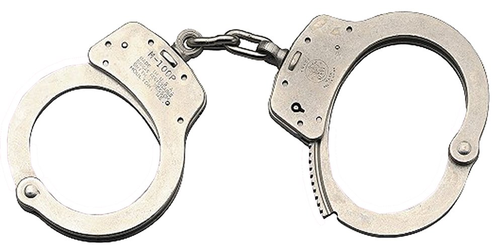 Smith & WESSON LE 350135 Nickel Push Pin Handcuffs