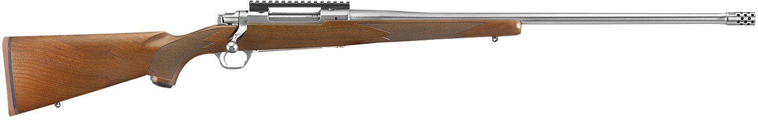 Ruger 57109 Hawkeye Hunter Full Size 300 Win Mag 3+1 24" Satin... - Ruger - 300 Win Mag