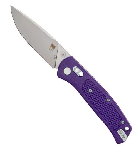 COBRATEC EDC SCOUT BAR LOCK 3.12" PURPLE STAINLESS - CobraTec Knives