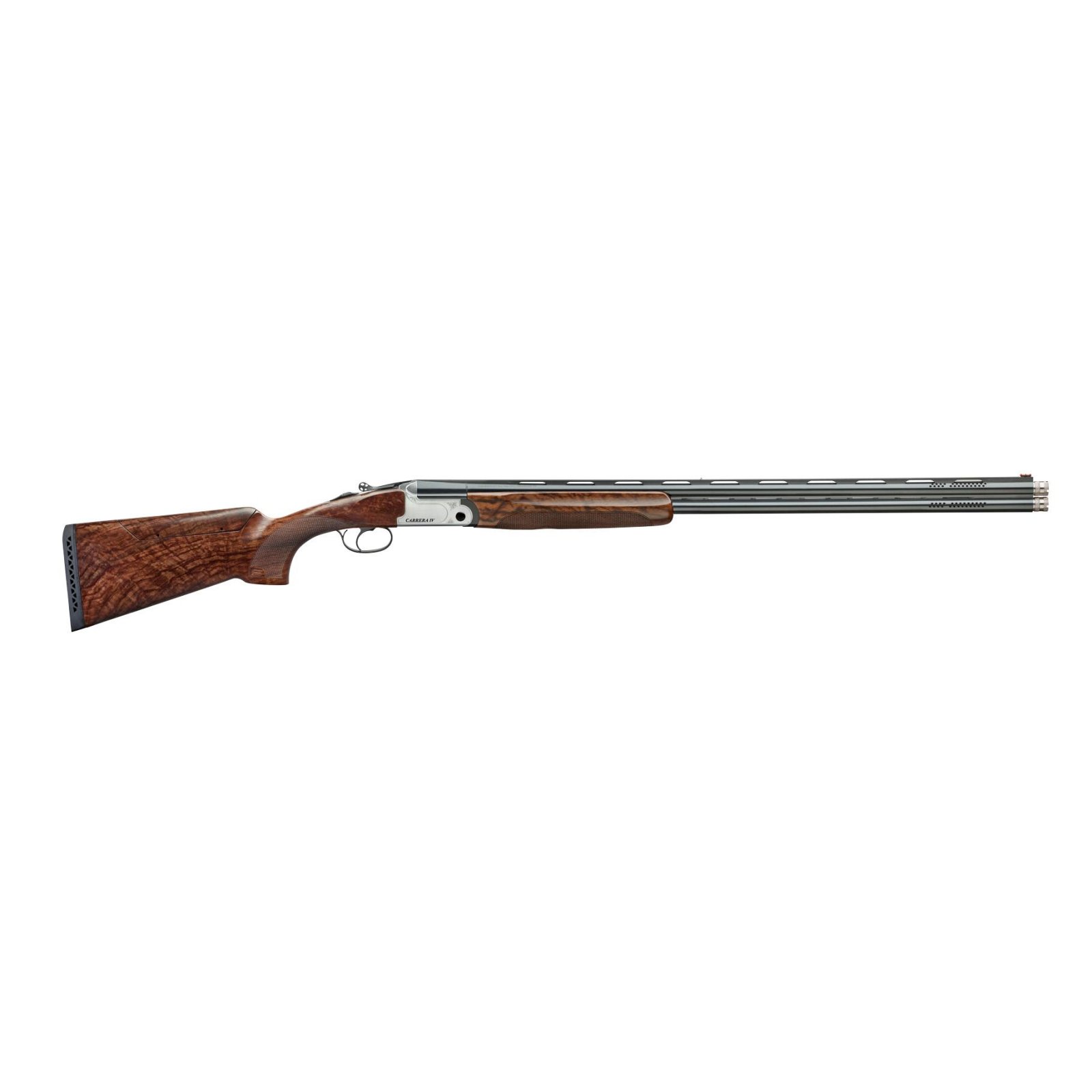 IFG FRDCIV1230 F.A.I.R. Carrera IV 12ga O/U Shotgun 30" Barrel Nickel - Italian Firearms Group - 12 Gauge