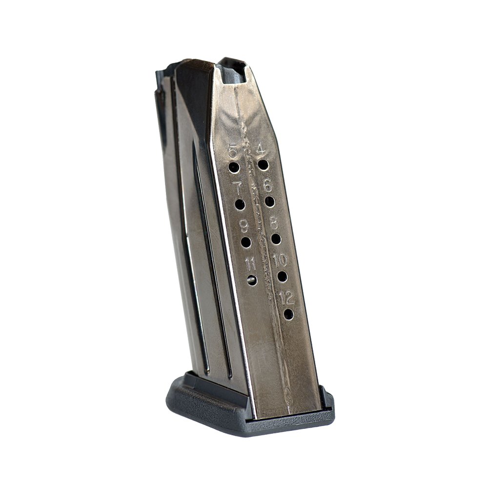 FN FNS-9C 9mm Magazine, 12rd, Black Electroless Nickel - FN America - 9mm