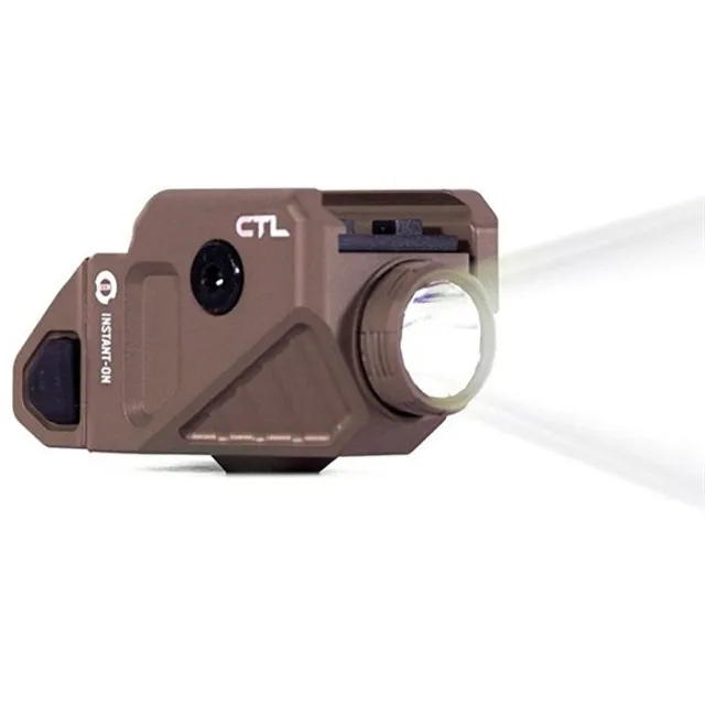 Viridian CTL Universal Fit Weapon Light 525 Lumens Rechargeable FDE - Viridian