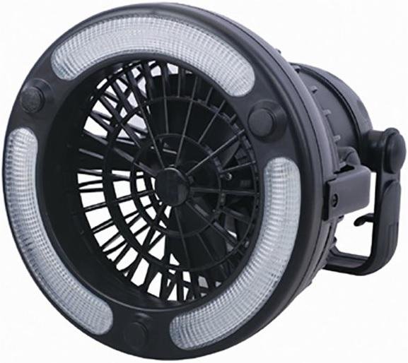 S/SPORT Model 450 Fan Lantern Combo 18 LED Bulbs Tent Hook