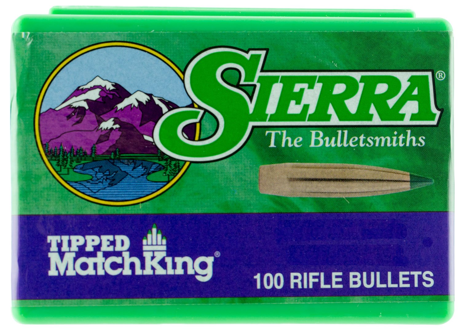 Buy Sierra 7295 Tipped MatchKing 6mm 95gr Rifle Bullets 100/Box online