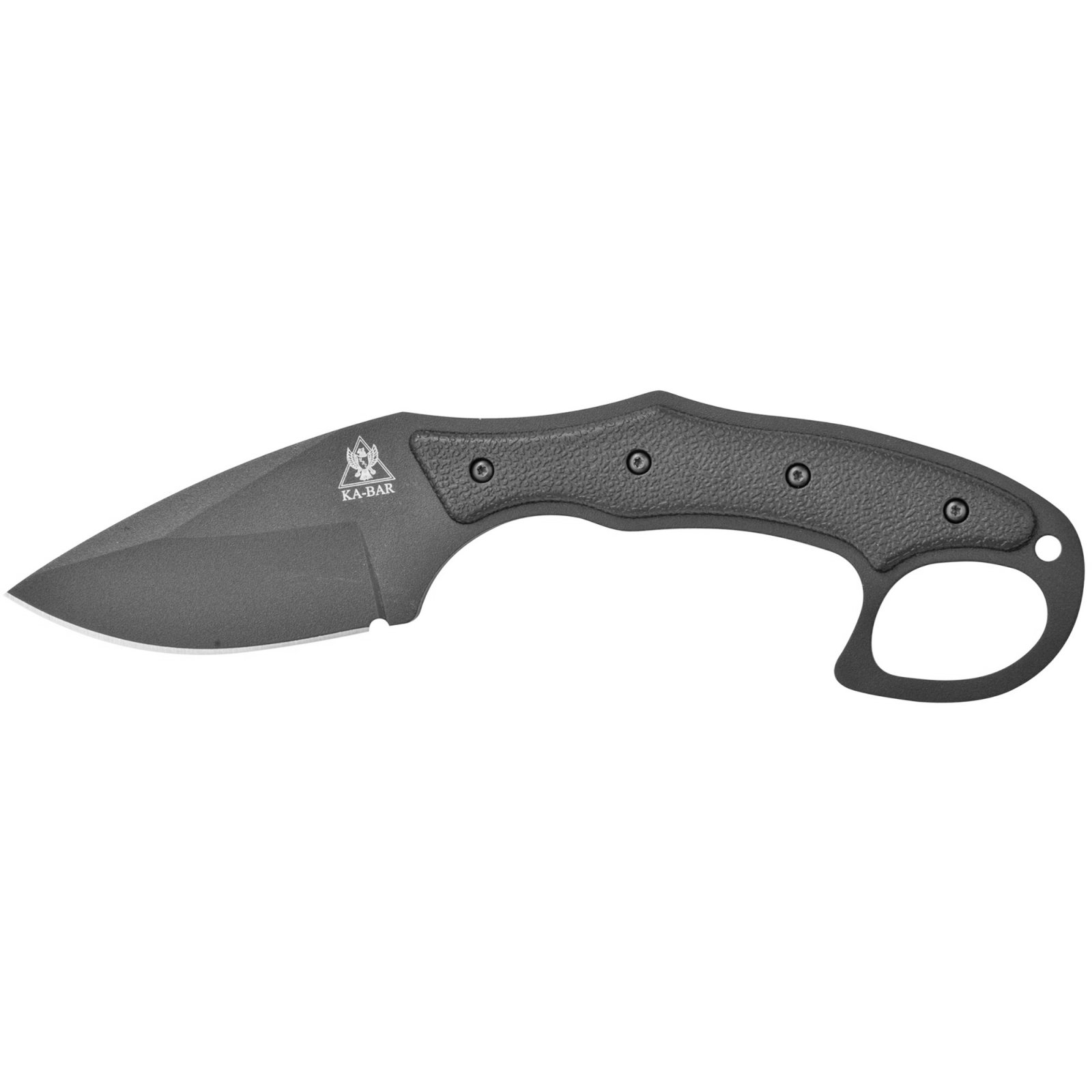 KA-BAR 2491 TDI Pocket Strike Drop Point Knife 3.18" with Clip Sheath