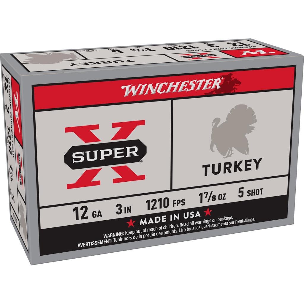 Winchester X123MT5 12 Gauge 3 in 1 7/8 oz Copper Plated #5 Shot 10 Rounds - Winchester - 12 Gauge