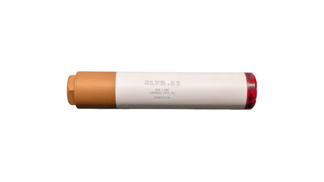 DIVISION 3 INC OLVR .22 HEATER SUPPRESSOR 22LR 1/2x28 - DIVISION_3 - .22 LR