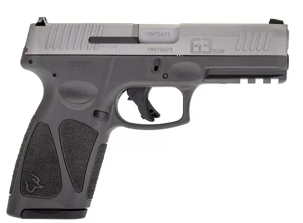 Taurus G3 9mm Luger 4 in Gray Polymer 17 Round Striker Fired Pistol - View 4