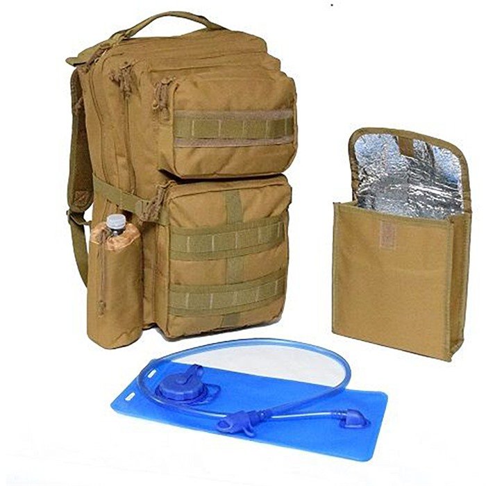 SCHRECK WHOLESALE INC CACTUS JACK ARMORED TRANSPORT BACKPACK COYOTE