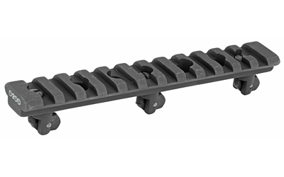 GG&G GGG-1120 Rail, MIL-STD-1913, 6061-T6 Aluminum, Black, 1.9 oz