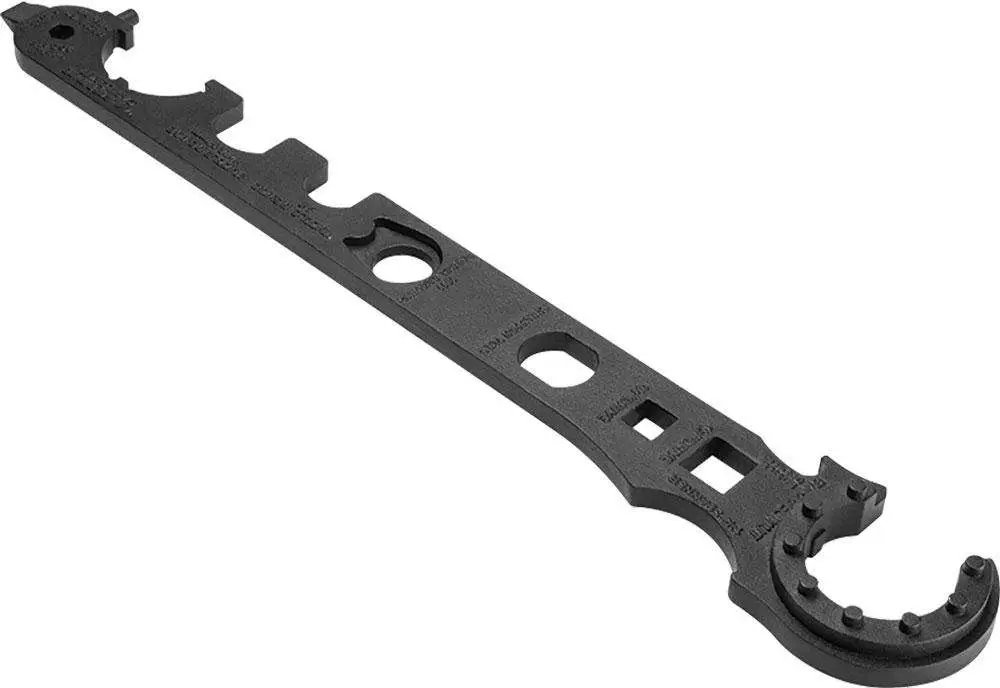 NcStar TARW2 Armorer's Barrel Wrench Gen 2 Black Steel AR15/M4/M16