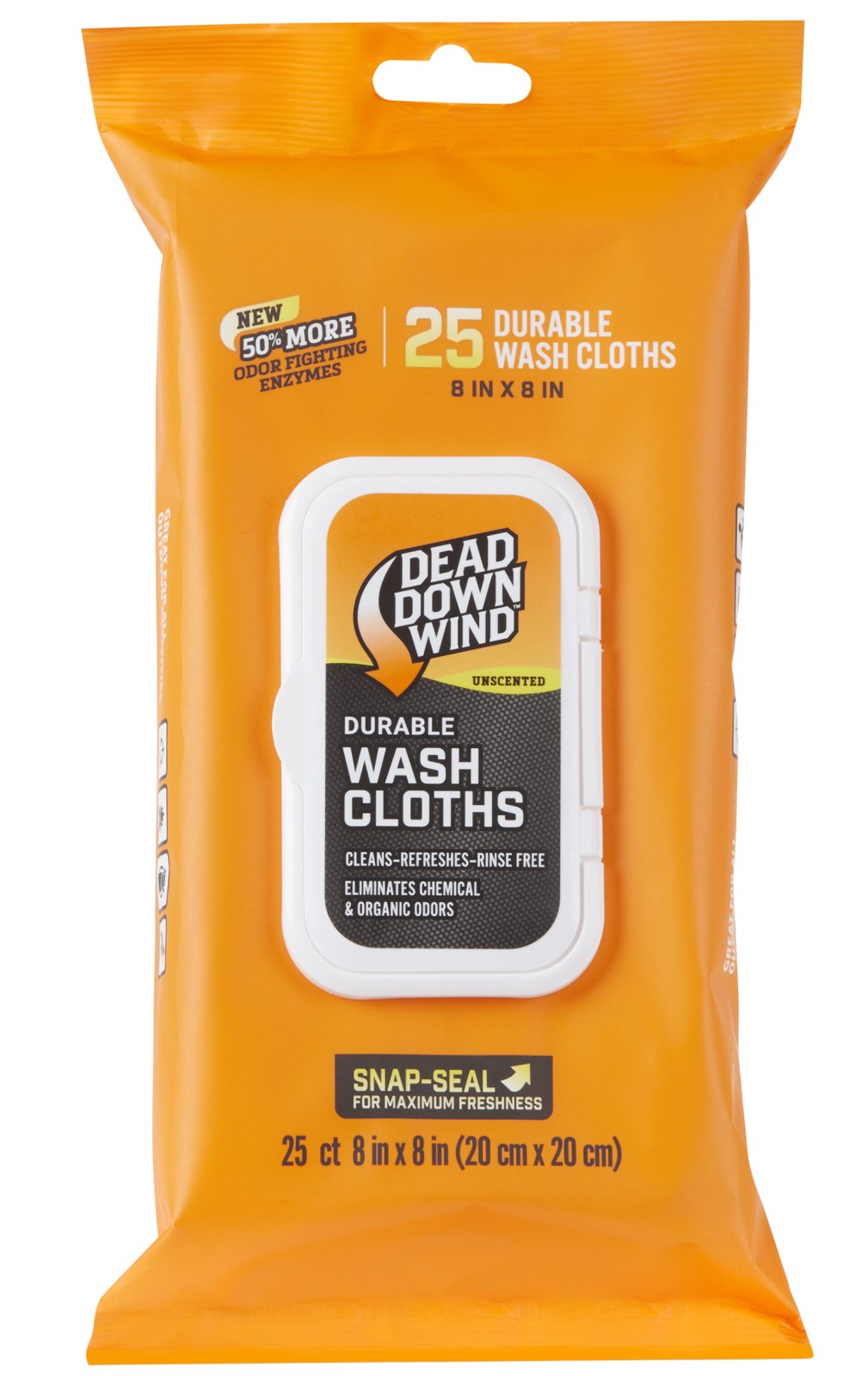 Dead Down Wind Field Wash Cloths 25 ct. - Daniel Defense - 8" X 8"