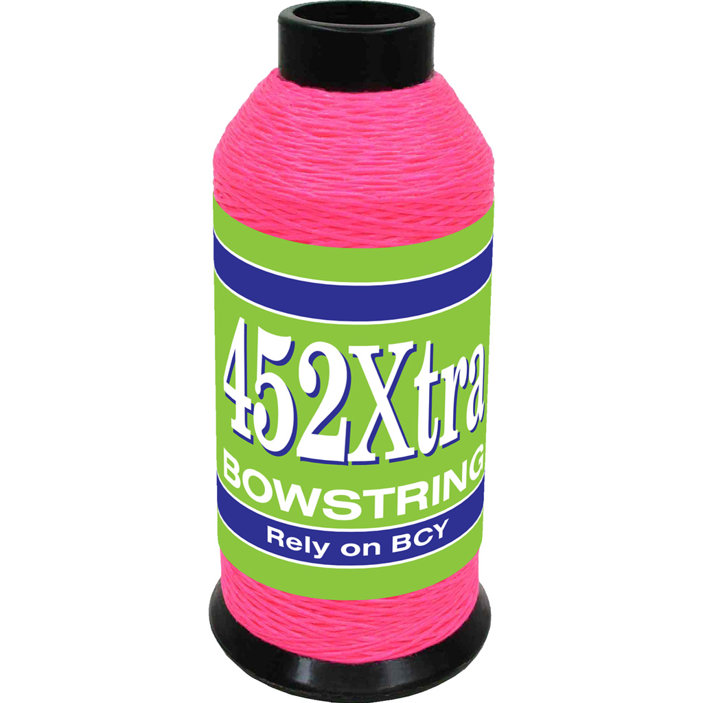 BCY 452Xtra Bowstring Material Pink 1/8 lb, 67% Dyneema, 33% Vectran