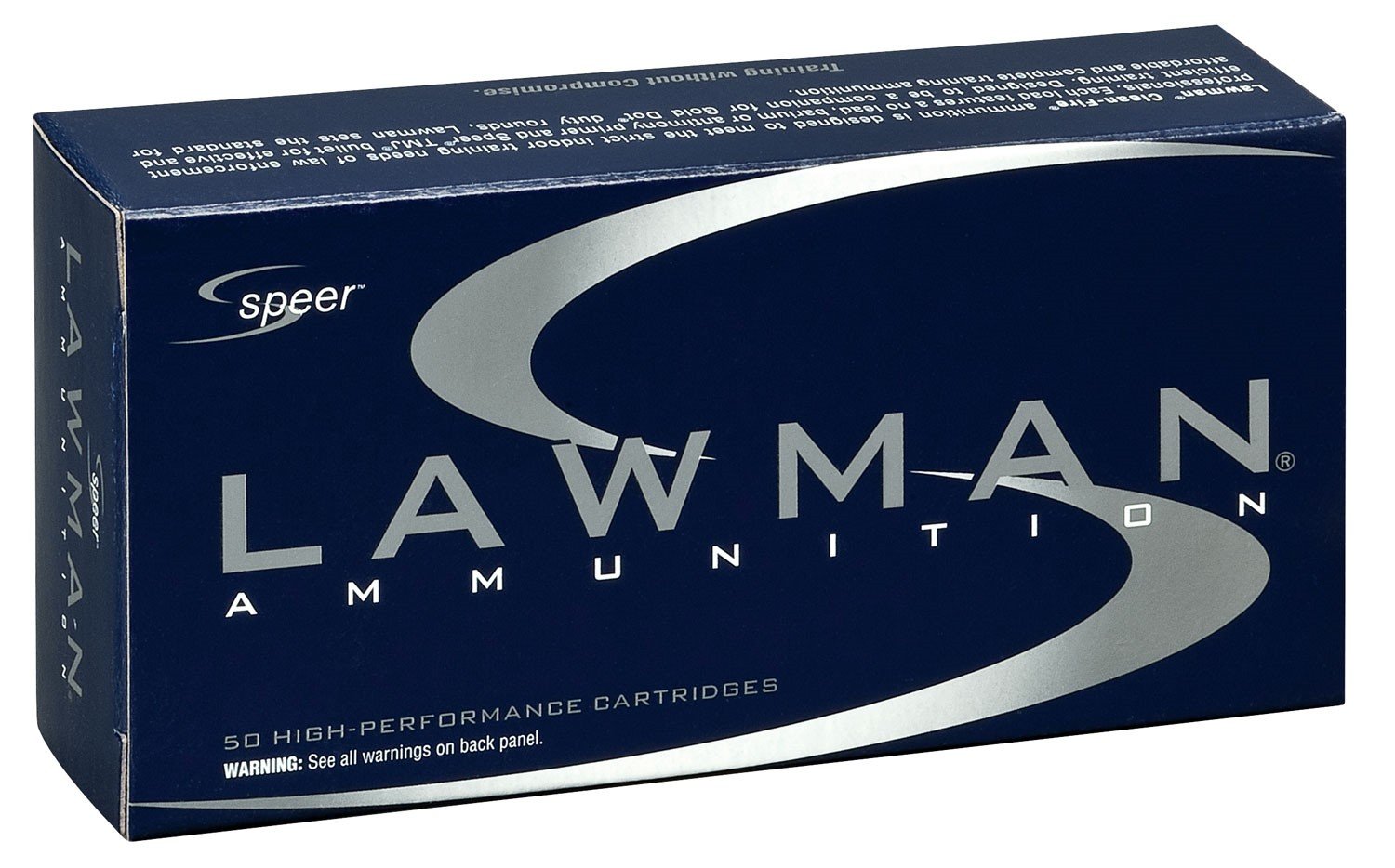 Speer 53652 Lawman 40 S&W 180gr TMJ 50 Rounds Box - Speer - TOTAL METAL JACKET