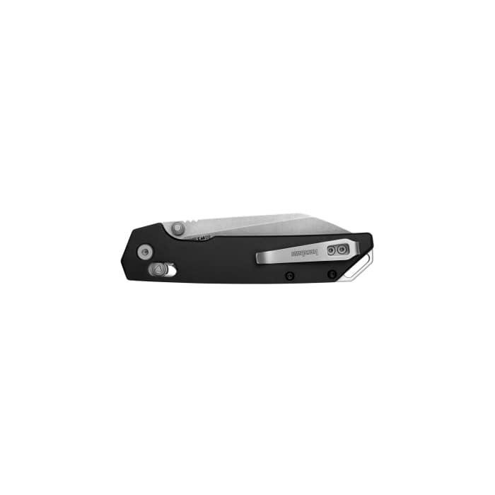 Kershaw Iridium - 3.4" Reverse Tanto Folding Knife, Black - Kershaw - REVERSE TANTO