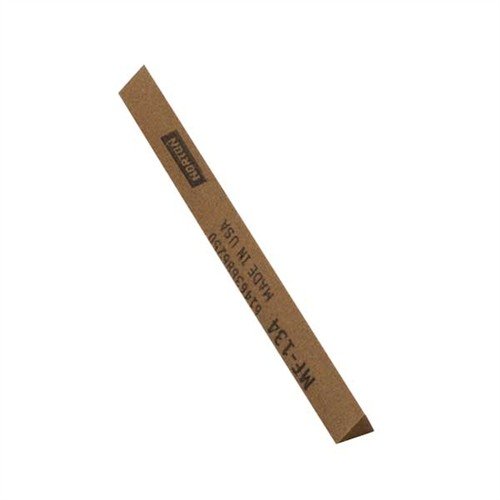 Norton MF-134 Triangular India Stone 4"x3/8" Sharpening Tool - NORTON