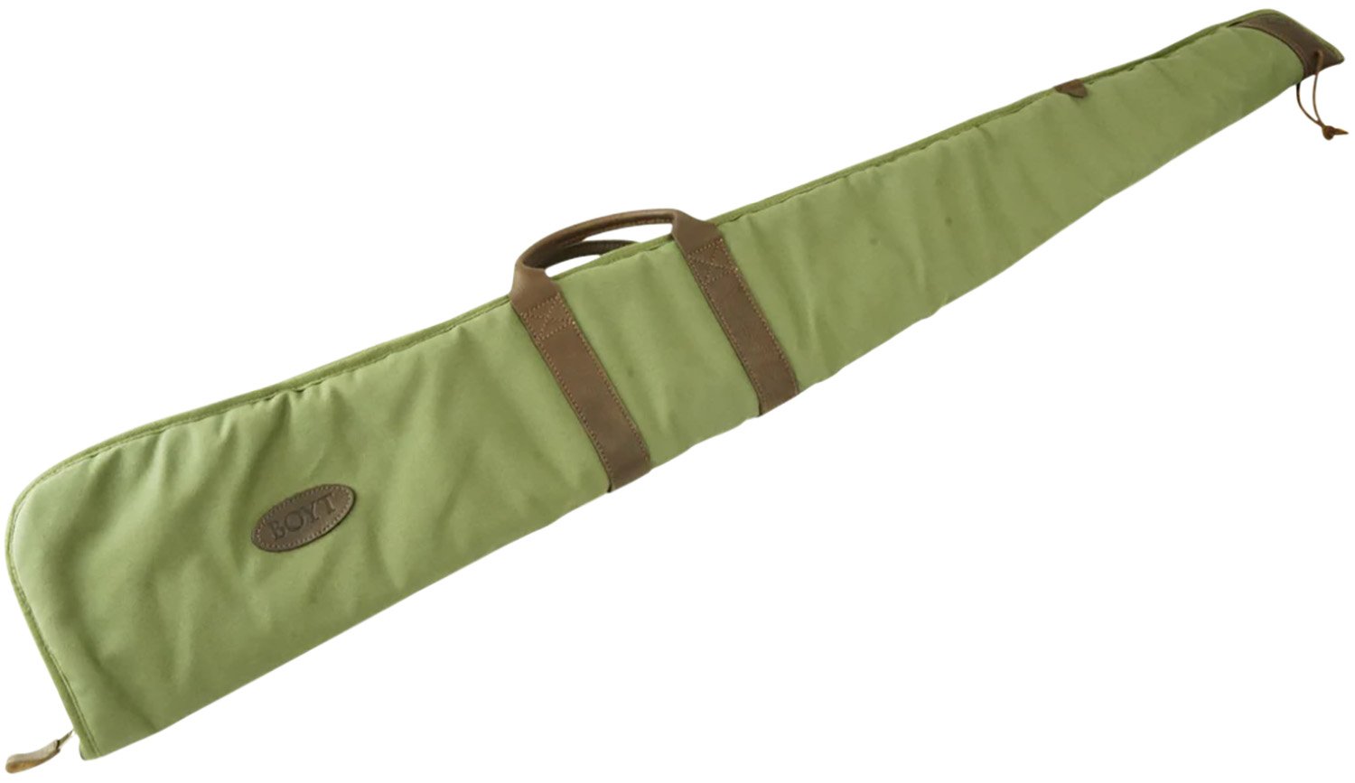 Boyt Harness GCSGUS52 Canvas Shotgun Case OD Green Leather 52" - Boyt Harness Company - OD GREEN