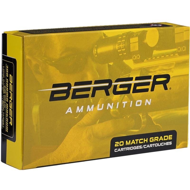 Buy Berger Hybrid Target Rifle Ammunition 300 Norma Mag 245gr JHP 2803 fps 20/ct online