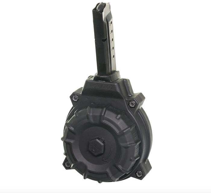 ProMag For Smith & Wesson Shield 9mm 50rd Polymer Black Drum Mag (DRM-A15)