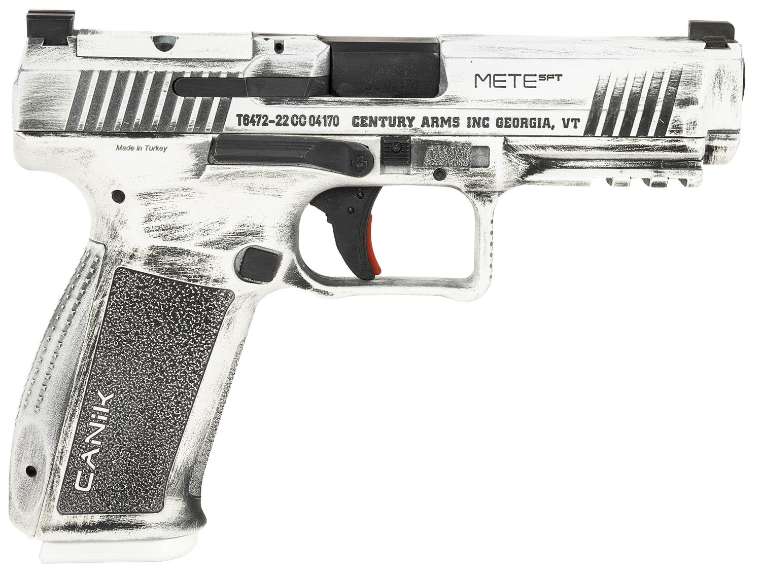Canik METE SFT 9mm Luger 4.4in. Barrel 20rd Full Accessory Kit - whit... - CENTURY ARMS - SAO