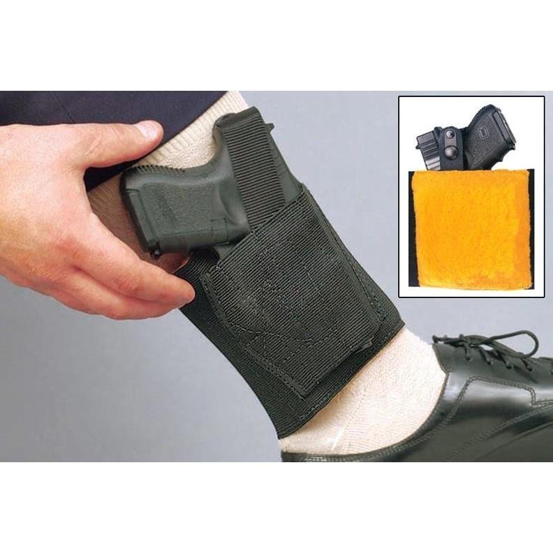 DeSantis 062BAE1Z0 Apache Ankle Holster for Glock 26/27/29 Black RH