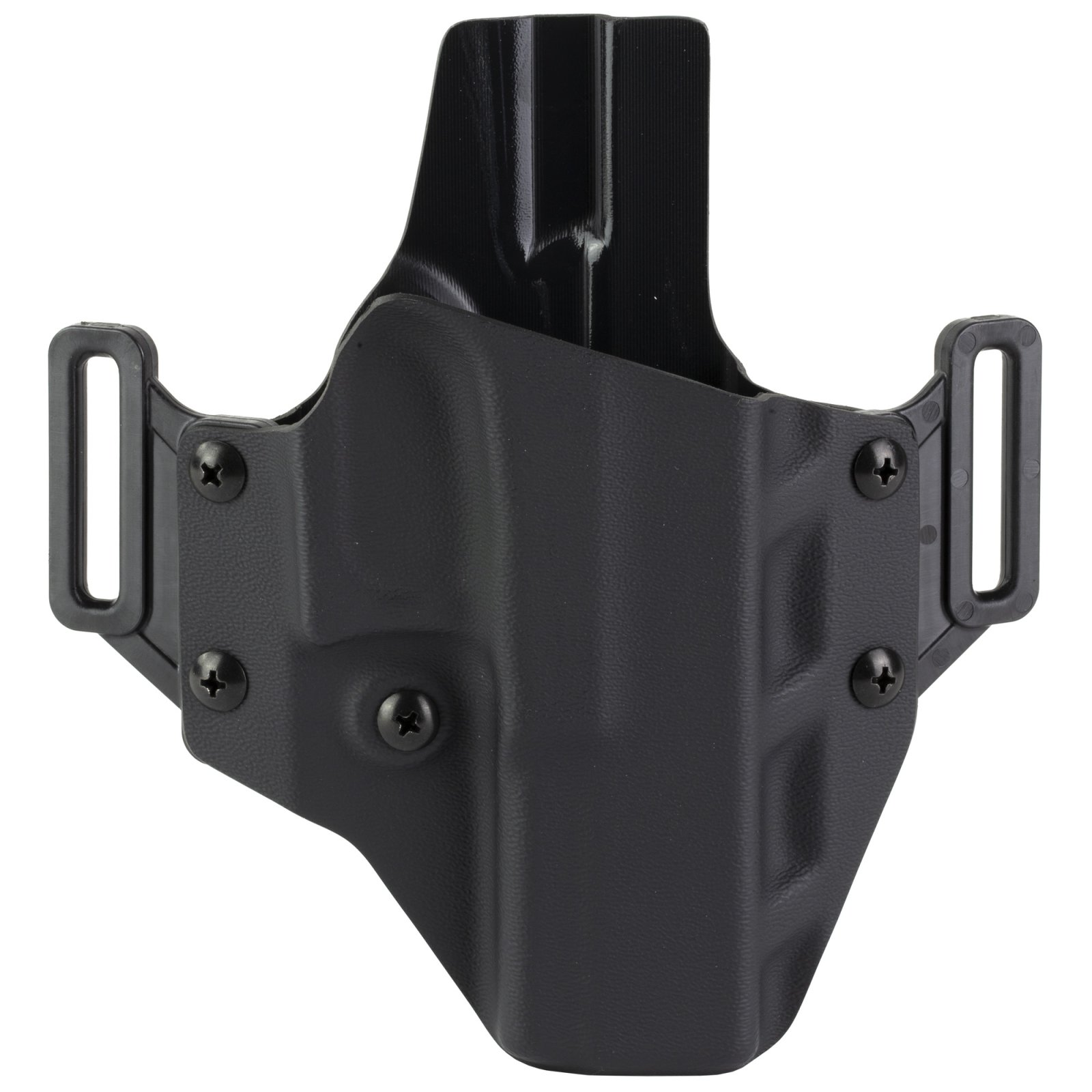 Crucial Concealment 1000 Covert OWB Holster, Right Hand, Kydex, Black