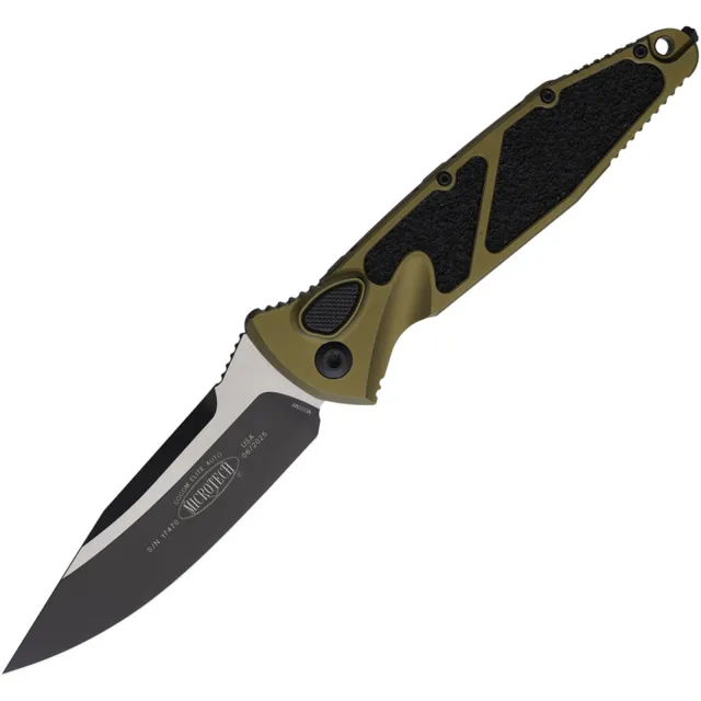 Microtech Socom Elite 160A-1OD 3.98 In SE Black OD Green Alu Handle
