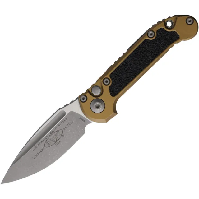 Microtech 1135-10APTA LUDT G3 3.5 In SE/STD/APOC Tan ALU Handle 2023