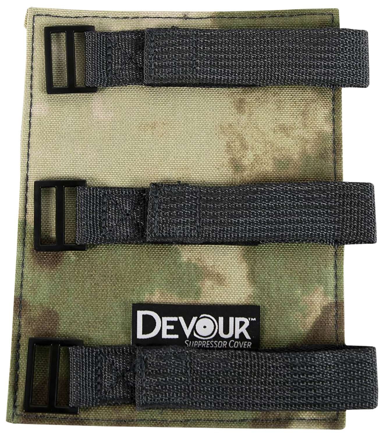 Banish 6199 Devour 9" Gray Suppressor Cover, Heat-Resistant, Non-Slip - Banish Suppressors - 9"