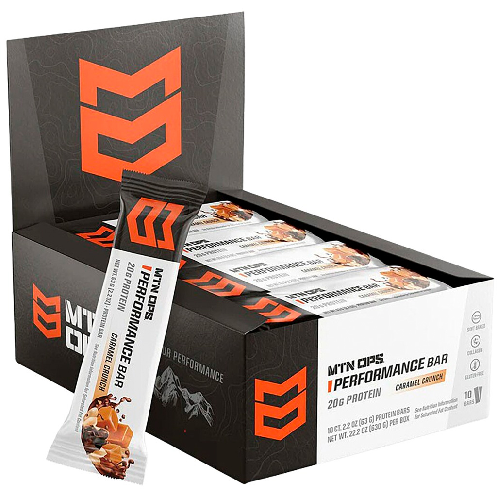 MTN OPS 4127160810 Protein Bar Cookie Dough 10pk, 20g Protein, Gluten-Free