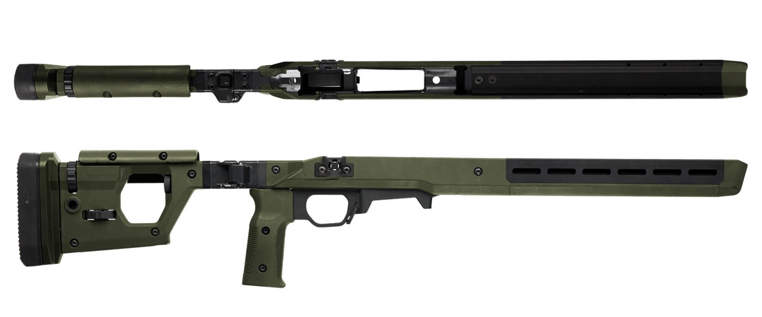 Magpul MAG802-ODG Pro 700 Folding Stock OD Green for Remington 700 SA