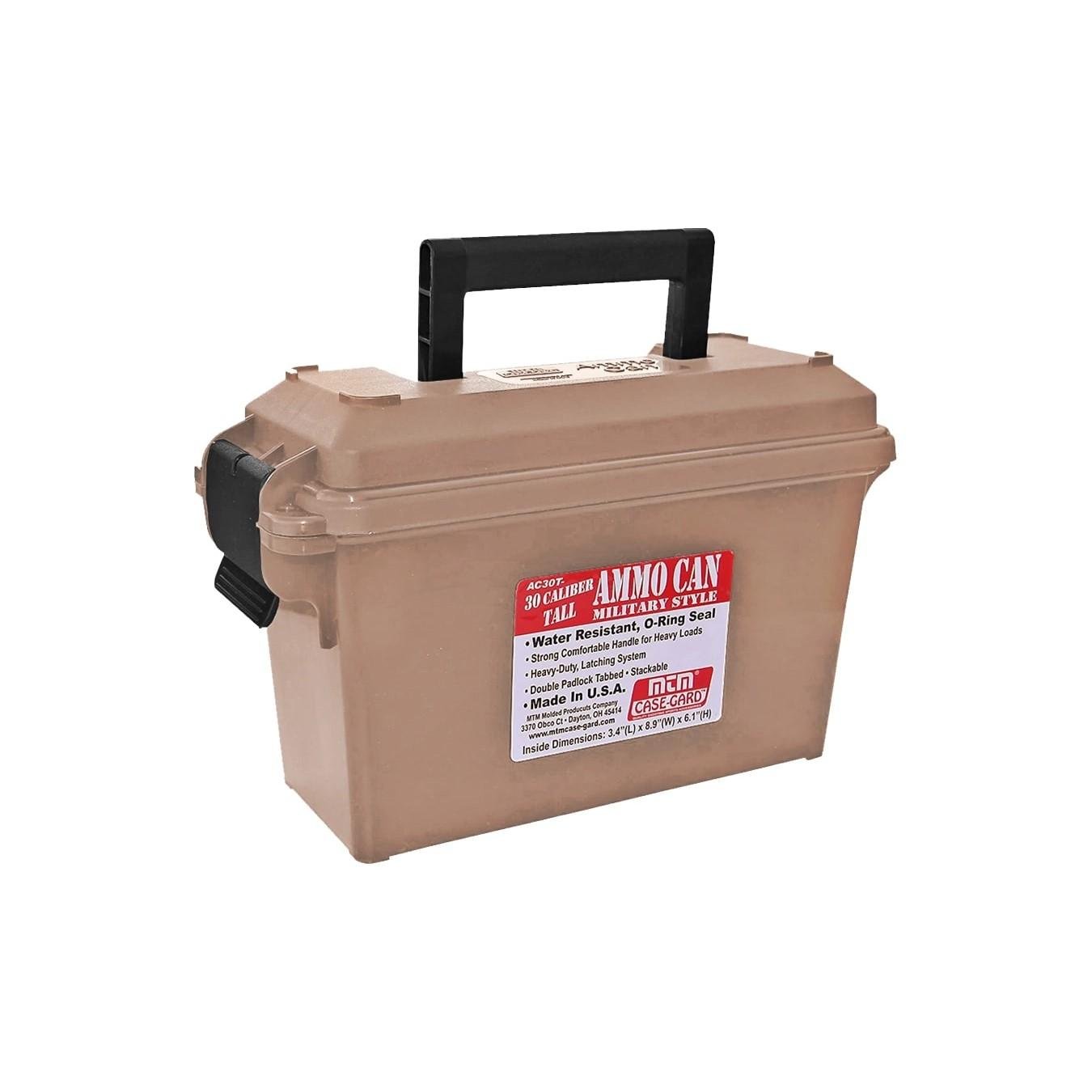 MTM Case-Gard Ammo Can 30 Caliber Tall - Water-Resistant, Heavy-Duty Storage Solution