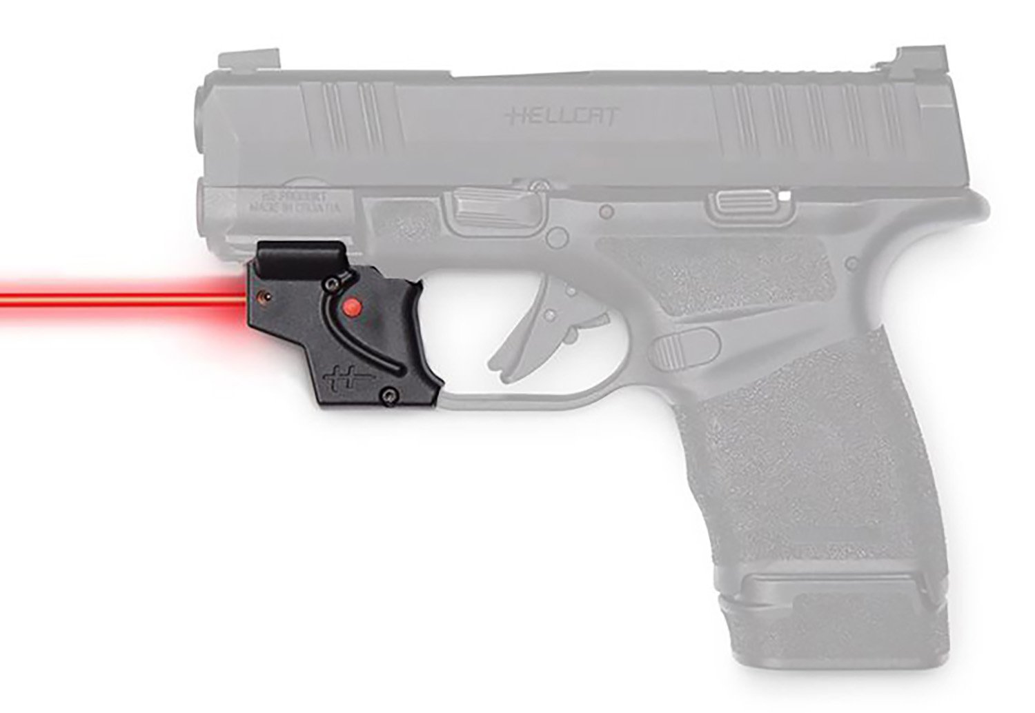 Viridian 9120079 Red Laser Sight Springfield Hellcat E-Series 650nm Black - Viridian Weapon Technologies