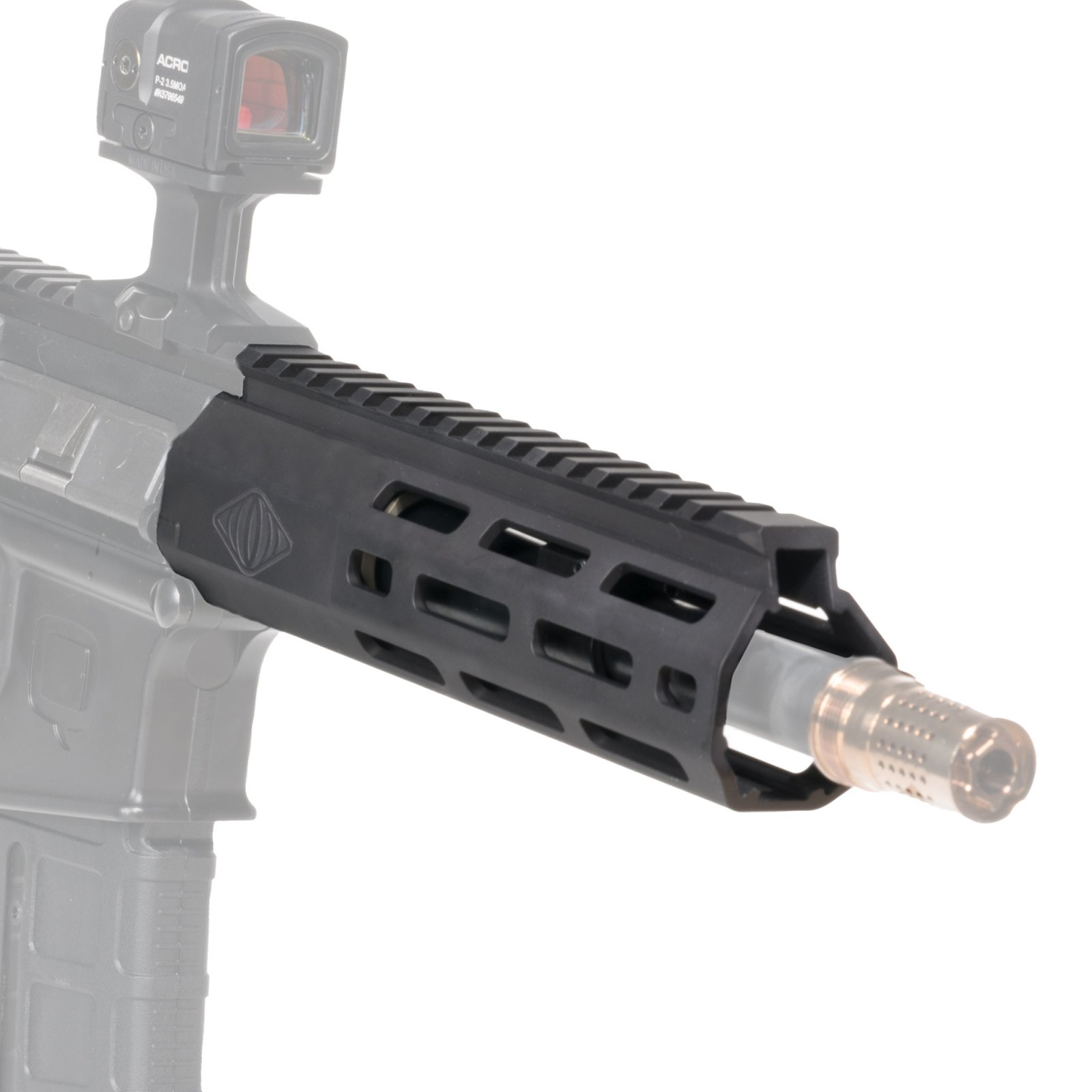 Reptilia 100-330 Handguard M-LOK 9.4" Anodized Black AR15
