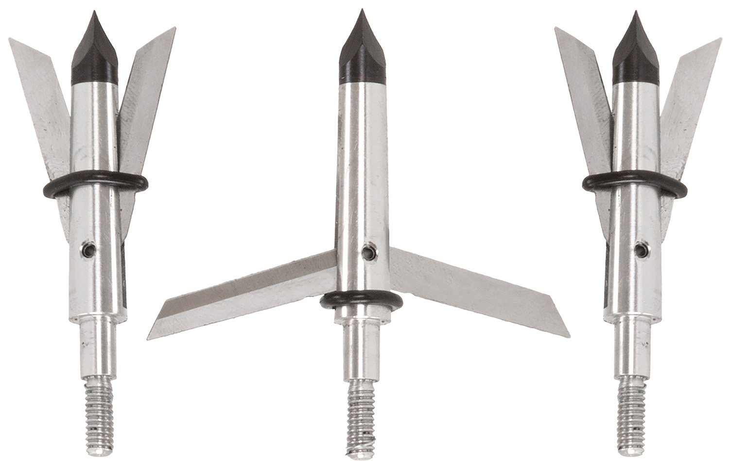 Aluminum Ferrule Broadhead 100 gr. 3 pk. 1.75" Cutting Diameter - Allen Company - TOMAHAWK EXPANDABLE