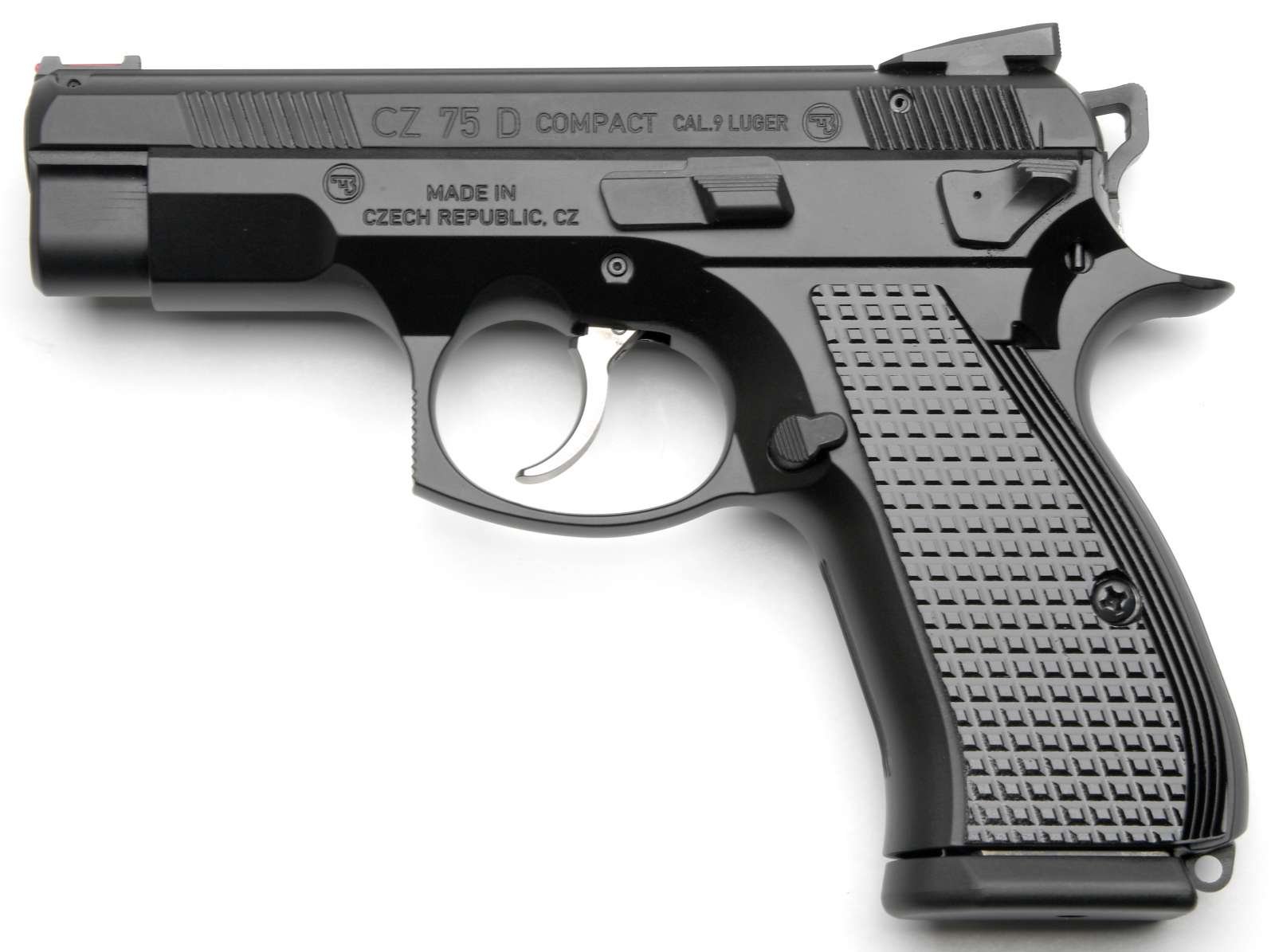 Cz Custom Shop 91048 75 D PCR Compact Frame 9mm Luger 15+1 3.90" Steel