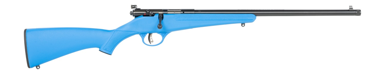 Savage Rascal Rifle 22 LR Blue Synthetic Threaded Barrel 1 rd.