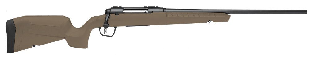 Savage 32053 AXIS 2 .308 Win 4+1 Matte Black FDE Synthetic Stock 22" - SAVAGE ARMS - 308 Win