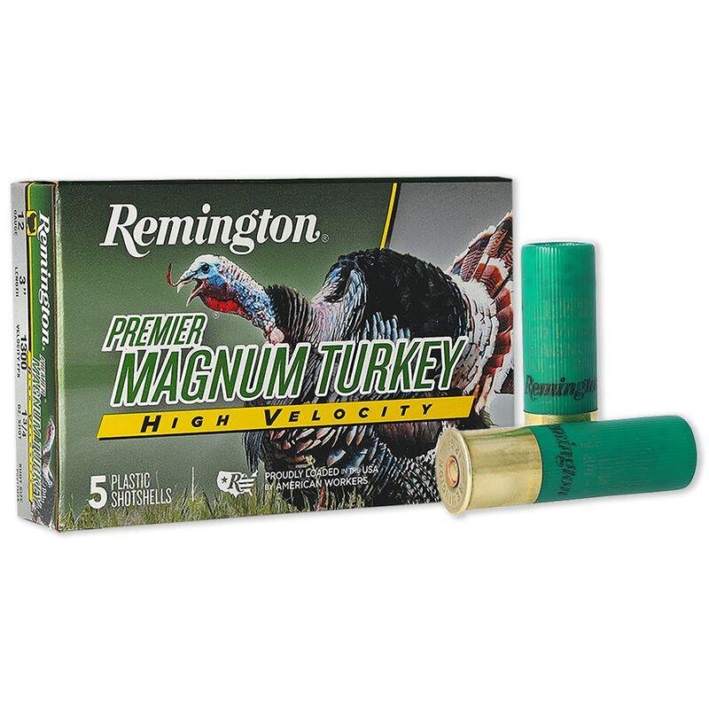 Buy Remington 28031 Premier Magnum Turkey High Velocity 12 Gauge 3" 1 3/4 oz 1300 fps 5 Shot 5 Bx/20 Cs online