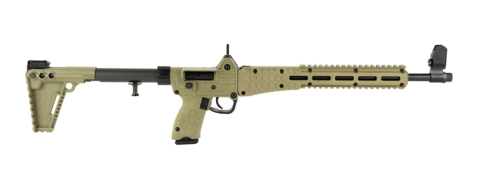Kel-Tec SUB2K9GLK17BTAN 9mm 16" Blue/Tan Foldable Carbine Glock 17 Mag