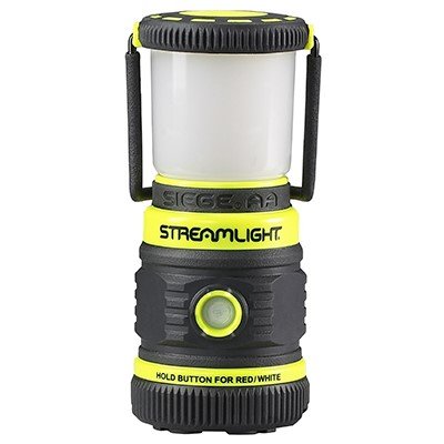 Streamlight 44943 The Siege 50/100/200 Lumens Red/White LED Bulb Black/Yellow - Streamlight - 50/100/200 LUMENS