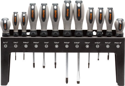 Lyman 7031262 Heritage 47-Piece Screwdriver Set, Chrome Vanadium Steel