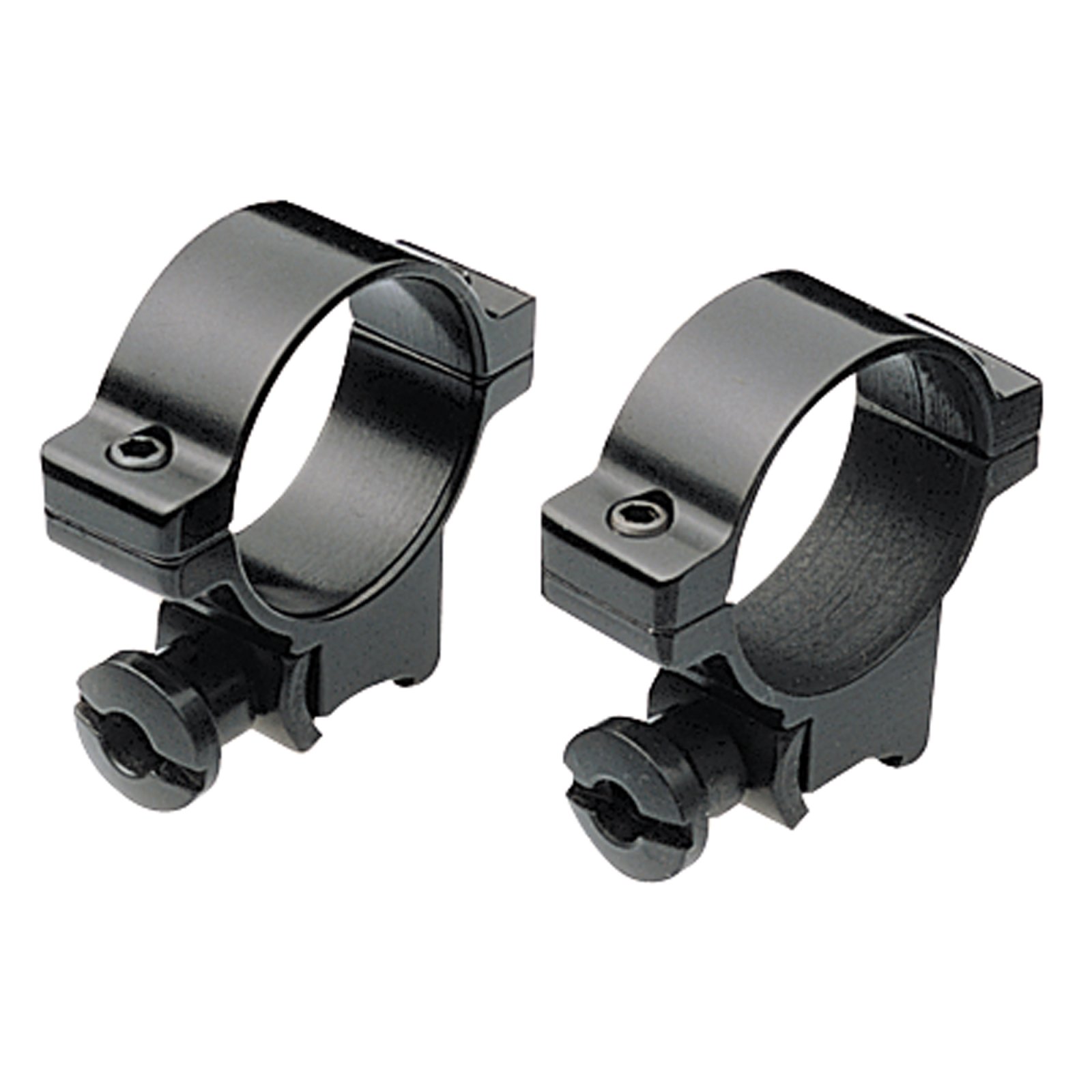 Burris 1" Aluminum Medium Black Standard Rimfire Rings 420071